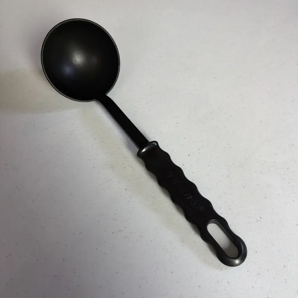Farberware Black LADLE Nylon Plastic Easy Prep Dishwasher safe soup 13